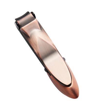 Ergonomic Stainless Steel Nail Trimmer Cutter with Splash-Proof Catcher