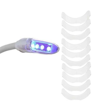 The Clear Light Covers Protective Covers Replacement for Mobile Digital Display Teeth Bleaching Whitening Machine 666 (10 pcs)