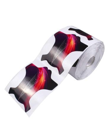 Yigo 100Pcs X-Large Nail Forms for UV Gel & Acrylic Nail Tips Extension - Red Adhesive Stickers - Buy Online on GoSupps.com