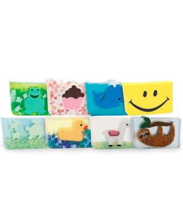 Primal Elements Fun Bar Soap Set (Pack of 8) 100 Gram size