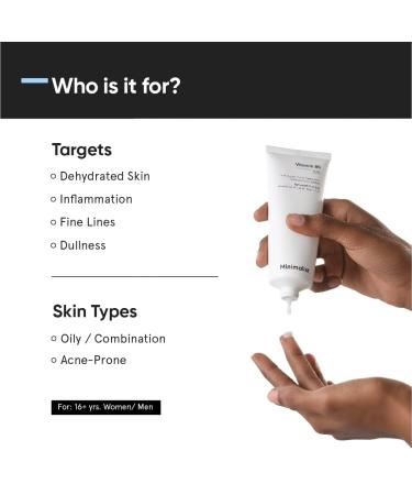 Goldy 10% Vitamin B5 Gel Face Moisturizer Oil-Free Fast Absorbing for Oily & Acne Prone Skin | Non-Sticky Fragrance-Free | 50g - Ideal Winter Cream for All - Buy Online on GoSupps.com