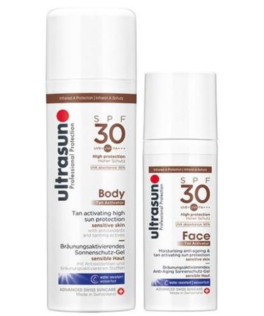 UltraSun Tan Accelerator Face & Body Duo
