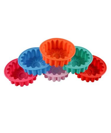 IMIKEYA Silicone Mold Silicone Bakeware Homemade Soap De para Gelatinas Baking Mold Dessert Decoration Muffin Silicone Ice Cube Molds Ice Block Mold Candy Molds Cake Self Made