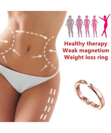 Fencelly 2pcs Lymphatic Drainage Magnetic Ring | Adjustable Slimming Jewelry for Weight Loss - Men & Women - Buy Online on GoSupps.com