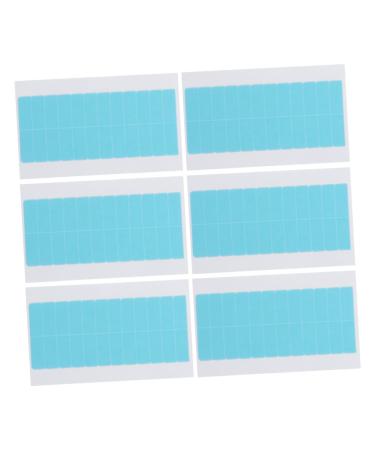 FRCOLOR 6 Double Sided Adhesive Hair Extension Lace Wig Hair Extension Tape Tabs Fragrance Diffuser Necklace Double Sided Tape Double Stick Tape Wigs Tape Hair Tape Tabs Pu Patch