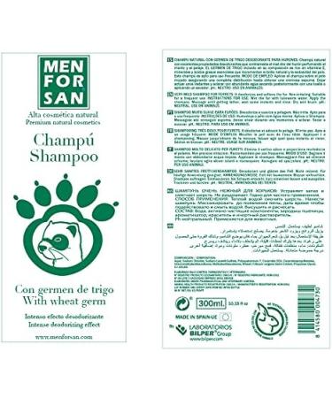  MENFORSAN Menforsan Men for San Furet Shampoo with Wheat Germ (300 ml) - Buy Online on GoSupps.com