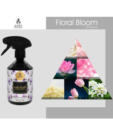 AYAT PERFUMES - Home Perfume Spray - Oriental Scents - 500 mL (Floral bloom) - Buy Online on GoSupps.com