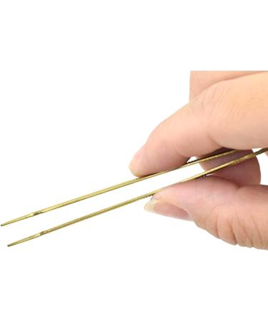 Plum Drop Eyebrow Tweezers - Flat Tip Closed Clamp for Precision Hair Removal & Eyelash Extensions - Buy Online on GoSupps.com