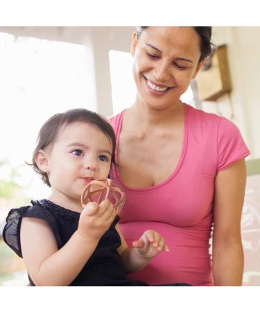 LOVE DEPOT Baby Toy - Grasping Toy & Teething Ring | Food-Grade Silicone BPA-Free for Safe Play - Buy Online on GoSupps.com