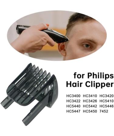 WuYan 2pcs Attachment Beard Comb Compatible with Philips Hair Clipper HC3400 HC3410 HC3420 HC3422 HC3426 HC5410 HC5440 HC5442 HC5446 HC5447 HC5450 7452 - Buy Online on GoSupps.com