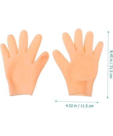 minkissy 1 Pair Moisturizing Gloves Moisture Gloves for Dry Hands Gloves Black Cotton Gloves Women Repairing Gloves Sleeping Gloves Hand Softening Miss Sebs Hand Cream Fingerless 21.5X11.5cm - Buy Online on GoSupps.com