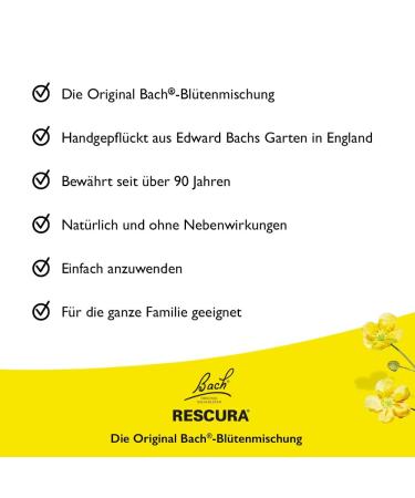Original Bach RESCUE Pastilles - Fruity Orange-Elderberry Flower Remedy 50g - Natural Stress Relief & Calm - Buy Online on GoSupps.com