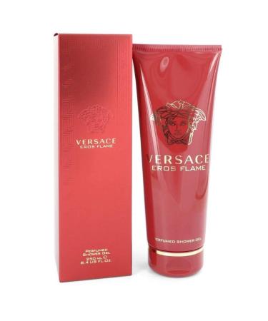 Versace Eros Flame Bath and Shower Gel 8.4 Ounce - Buy Online on GoSupps.com