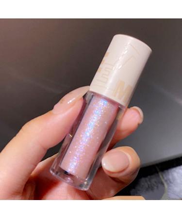 Mysense Glitter Eyeshadow Makeup Glitter Liquid Eyeshadow Glitter Eyeliner Diamond Sparkle Eye Stick Shimmer and Shine Makeup Glitter Lip Gloss for Women Korean Makeup 01# Light Purple