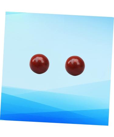 Solustre Wooden Craft Baoding Balls - Hand Massage & Fitness - 2-Pack Rolling Handballs for Gym & Relaxation - Buy Online on GoSupps.com