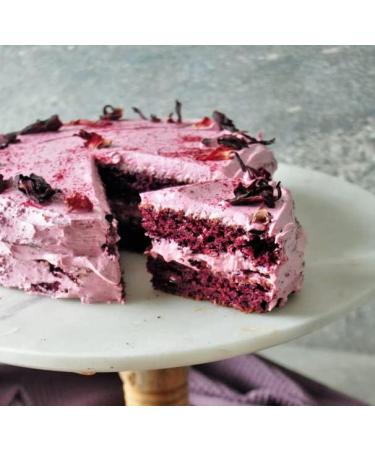 Drink Botanicals Ireland Edible Natural Dried Hibiscus Flower Petals | Eco Conscious | Non GMO Vegan | 100% Natural | Dry Petals for Cocktail Decorations Distilling Soap Making & Tea| 40 Grams - Buy Online on GoSupps.com