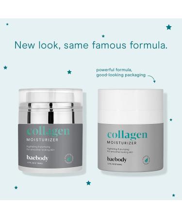 Baebody Collagen Face Cream 1.7 Fl Oz - Anti-Aging Skincare for Youthful Complexion - Natural Organic Non-GMO Lightweight Moisturizer - Buy Online on GoSupps.com