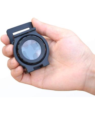 Magnifier Scale Glass 10x Latitude and Longitude Density Mirror to See Dot Textile Fabric Professional Inspection High Desk Magnifier Good Times - Buy Online on GoSupps.com
