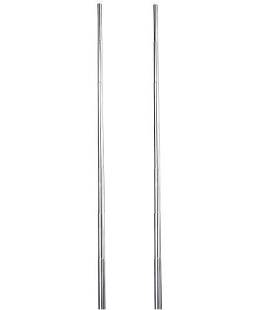 Wuchieal Portable Telescopic Silver Belly Dance Isis Wings Sticks - 1 Pair (71CM) - Buy Now! - Buy Online on GoSupps.com