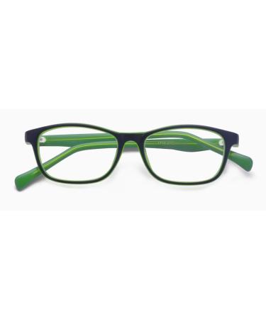 ALWAYSUV Blue Light Blocking Glasses for Kids & Teens - Square Frame Green | Anti Blue Ray Computer & Gaming Eyewear - Buy Online on GoSupps.com