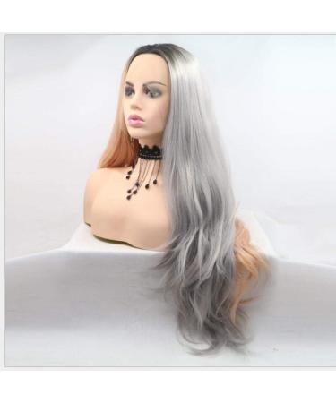 BGHJUE Long Natural Wigs for Women | Highlighted Synthetic Side Parting Wig | High-Temperature Fiber Curly Hair Accessories - Buy Online on GoSupps.com