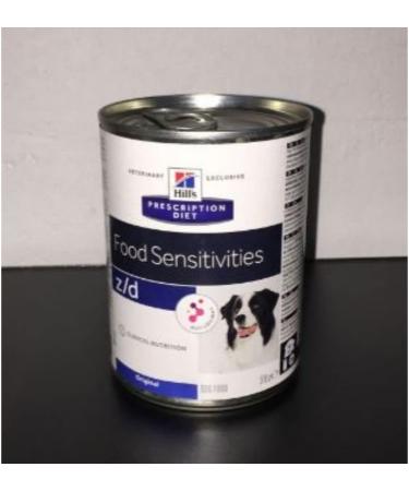 Hill's Prescription Diet Canine Z/D Food Sensitivities 12 X 370g Wet Dog Food Enriched Elimination Diet For Dogs With Food Intolerances And Allergies Itching Or Gastro-Intestinal Inflammation - Buy Online on GoSupps.com