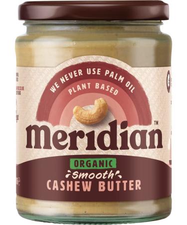 Meridian Organic Smooth Cashew Butter Spread 470 g