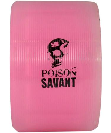 Atom Poison Savant Skate Pink Wheels - 59mm x 38mm (1 pack) - Buy Online on GoSupps.com
