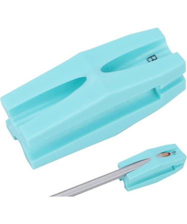 4 in 1 Duckbill Sharpener Eyebrow Pencil Sharpening Tools Portable Makeup Sharpening Auxiliary for Eyebrow Pencil Sharpen Thin (Blue) - Buy Online on GoSupps.com