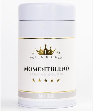 MomentBlend Tea Experience Diamond Oolong Shui Xian No 38 Premium Oolong tea from WUYI SHAN nature reserve fine aromas health benefits 100 grams loose tea MomentBlend