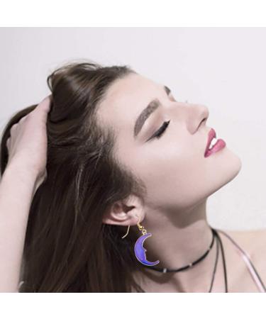 24-Piece Assorted Gold Plated Celestial Cat Charms for DIY Jewelry Making - Purple Enamel Earrings Necklace Bracelet Crafting (M582) - Buy Online on GoSupps.com