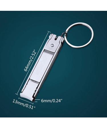 UNbit Nail Clipper Splash-Proof Nail Clipper Cutter with Hook Nail Cutters for Nail Tips Ultra Thin Trim Fingernail Clippers Anti-Splash - Buy Online on GoSupps.com