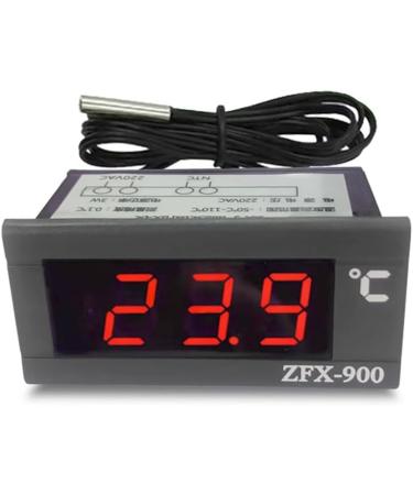 EsportsMJJ Mini Digital Thermometer -50 C to 110 C 220V LED Display with Sensor | Accurate Temperature Measurement for Home & Industry - Buy Online on GoSupps.com