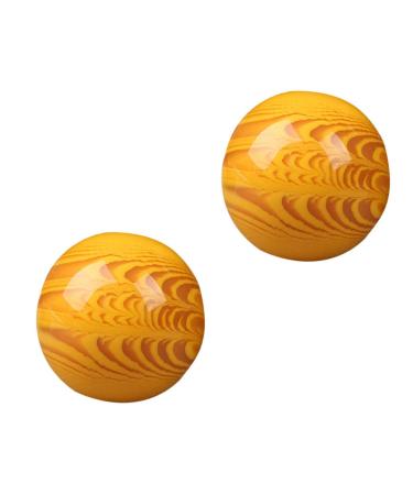 Gleavi 6 Stk Health Ball from Seewide body massage trigger point massage quartzbaoding muscle relaxation tensioner Hands Lacrosse balls handball whom wan natural resin synthesis round