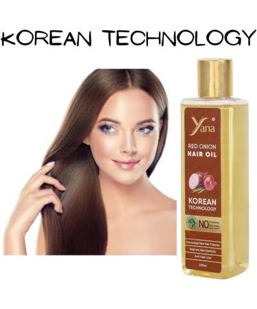 Red Onion Hair Oil With Black Seeds Aloe Oil Vit-E Bhringraj Oil Amla Oil Brahmi Oil For Women By Korean Technology - Buy Online on GoSupps.com