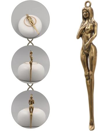 FAVOMOTO Retro Goddess Brass Ear Spoon Earwax Remover - Ear Wax Cleaner and Ear Curette - Buy Online on GoSupps.com