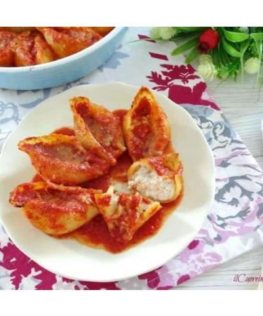  Italian Gourmet E.R. Il Vecchio Pastificio di Gragnano Pasta Conchiglioni Gragnano Durum Wheat Semolina Pasta 500g + 400g Box of 3 - Buy Online on GoSupps.com