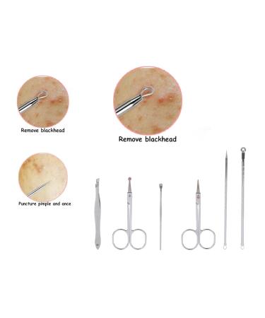 ZJchao 10Pcs Eyebrow Grooming Kit - Professional Eyebrow Trimmer Tweezers Eyelash Curler & Extractor for Women | International Shipping - Buy Online on GoSupps.com