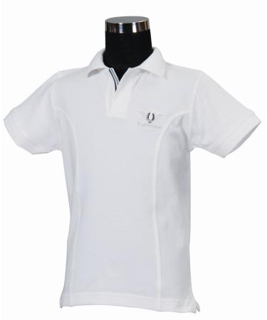 TuffRider Girl's Polo Shirt US - S / UK - 4/5 White