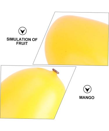 ABOOFAN 9 Pcs Fruit Photography Props Models Fruit Toys Fruit Model Decor for Kitchen Creative Toys Creative Playthings Simulated Fruit Mango Decorations - Buy Online on GoSupps.com