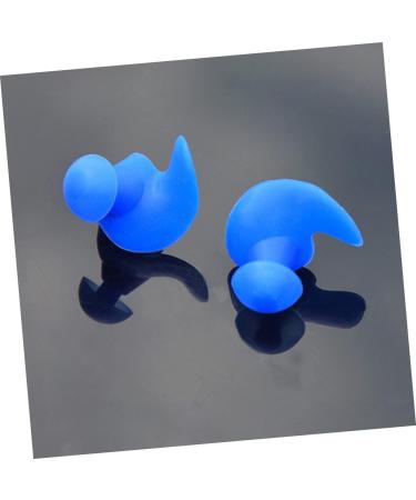 Garneck Silicone Swimming Earplugs & Nose Clip Set - Blue Mute 5 Pairs | Pool Accessories - Buy Online on GoSupps.com