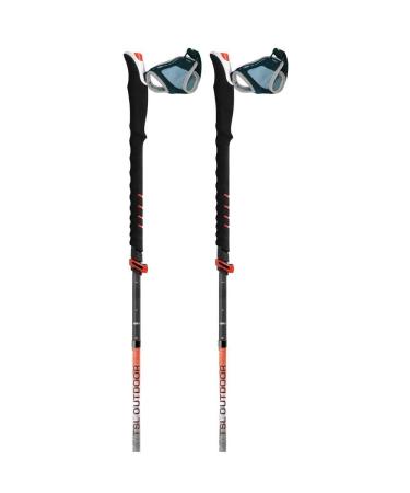 TSL Connect Carbon 5 Cross Push and Pull Snowshoeing and Trekking Poles ST