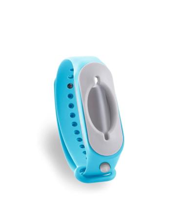 Cleanbrace Blue Disinfection Bracelet - 5-Piece Set for On-the-Go Hand Sanitizing & Refill - Buy Online on GoSupps.com