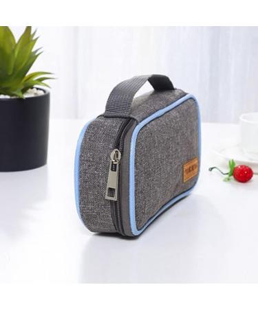Fublazeze Insulin Cooler Bag | 900D Oxford Cloth | Frosted & Aluminum Foil | Blue | Men/Women - Buy Online on GoSupps.com