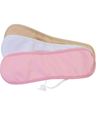 Castor Oil Packs for Liver Detox & Thyroid Health | Elastic Band Wraps for Inflammation & Constipation - Pink Rose - Buy Online on GoSupps.com