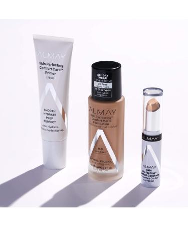 Almay Skin Perfecting Comfort Matte Foundation - Warm Caramel 1 Fl Oz (Pack of 1) - Buy Online on GoSupps.com