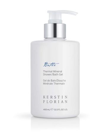 Kerstin Florian Thermal Mineral Shower and Bath Gel | Cleanse and Nourish Skin | Invigorating Mineral Body Wash | Use as Foaming Shower Gel or Bubble Bath (13.5 fl oz) 13.5 Fl Oz (Pack of 1)