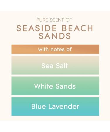 Glade Seaside Beach Sands Scented Candle - 454g | Infused with Essential Oils | 85 Hour Burn Time | Home D cor Jar Candle - Buy Online on GoSupps.com