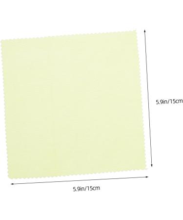 FOMIYES 100pcs Fiber Cleaning Cloths for Glasses - Eyeglass Cleaning Wipes 15x15cm Perfect for Lenses & Screen Care - International Shipping Available - Buy Online on GoSupps.com