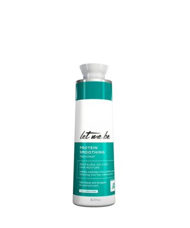 Let Me Be - Protein Smoothing Lissage Br silien la K ratine Organique en Un Seul Geste Sans Formald hyde Anti-Frisottis R sultats Professionnels Jusqu 6 Mois 500 ml 500ml